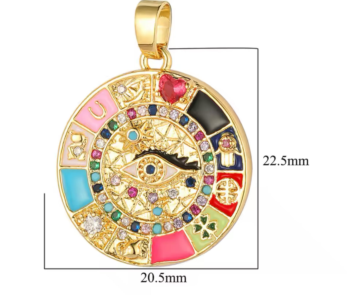 Collar amuletos energéticos