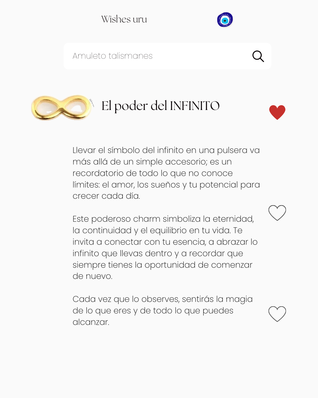 Amuleto infinito ♾️
