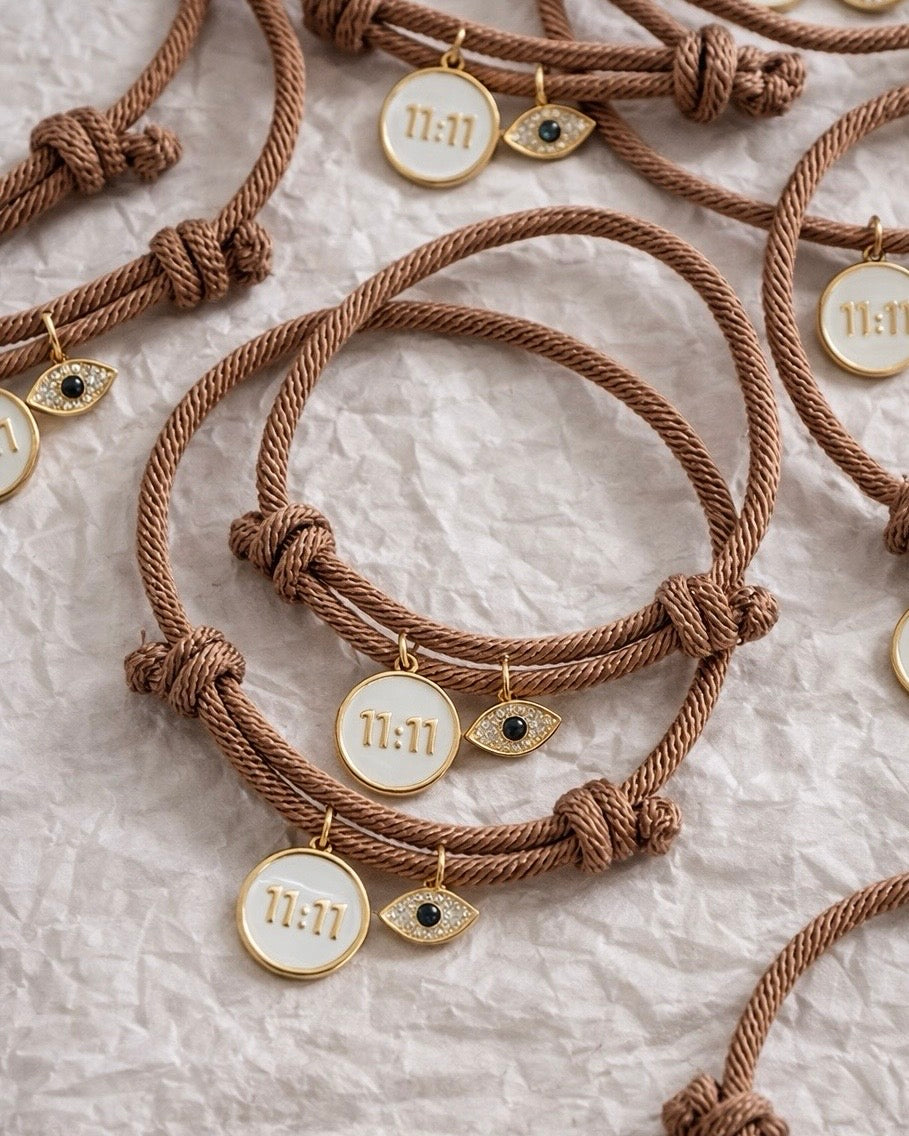 Pulsera Amuleto 11:11 Protección & Manifestación