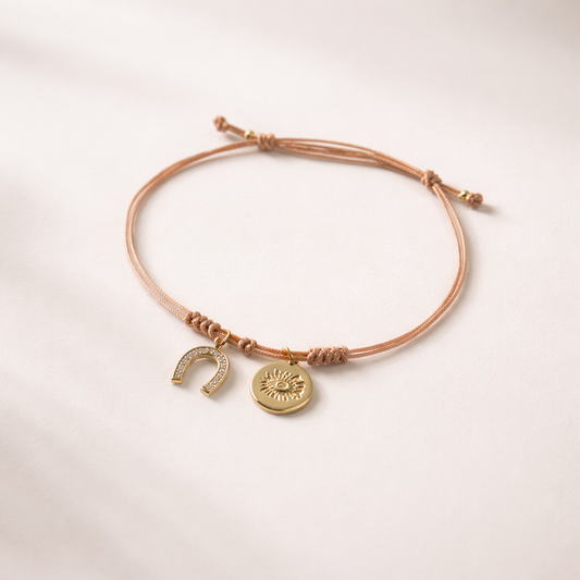 Amuleto ojito + herradura