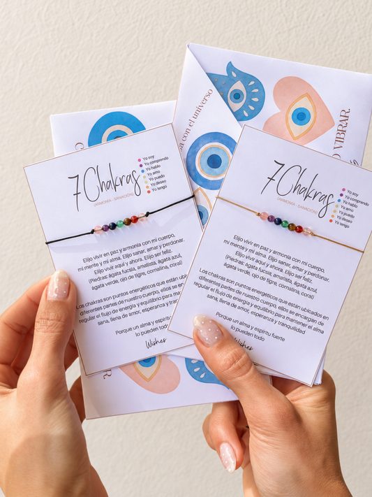 Amuleto espiritual 7 chakras 🌈