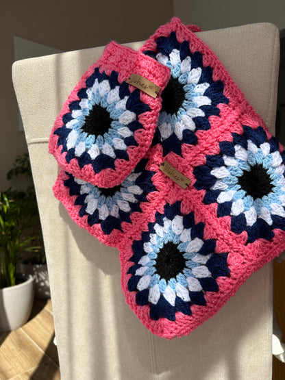 Cartera bolso vibrando alto