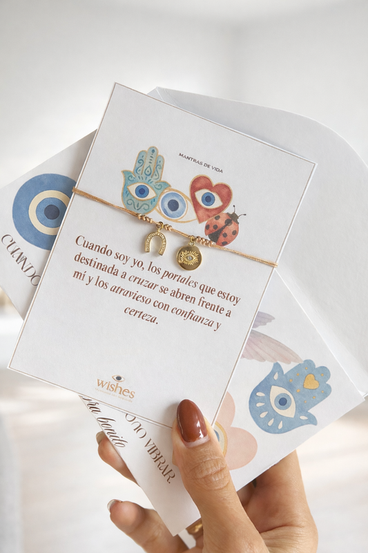 Amuleto ojito + herradura