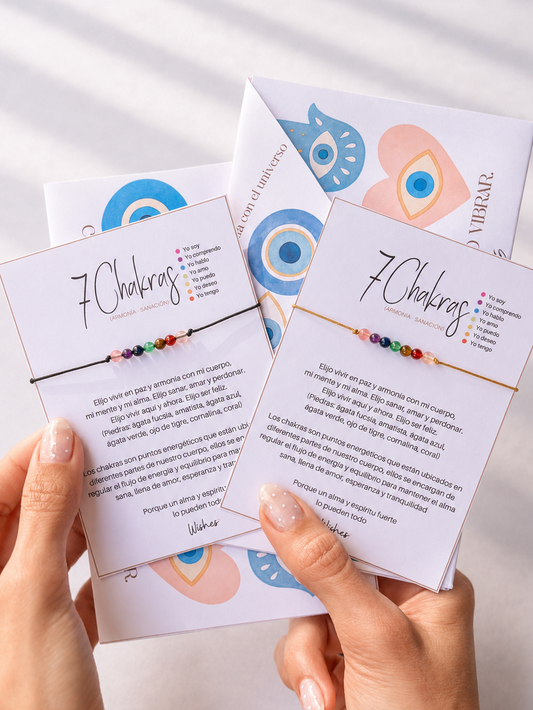 Amuleto espiritual 7 chakras 🌈