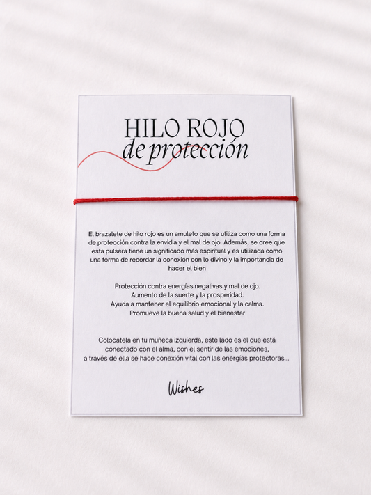 Hilo rojo de protección