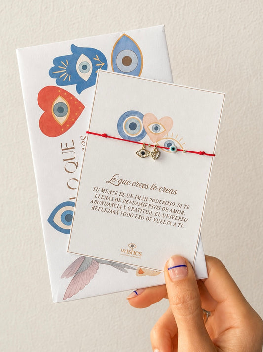 Amuleto Ojito, Corazón & Protección