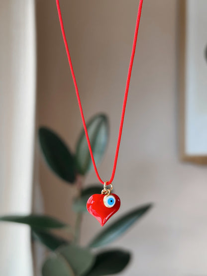 Collar corazón de poder