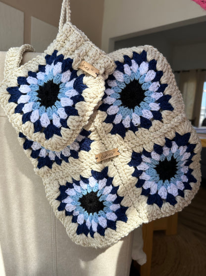 Cartera bolso vibrando alto