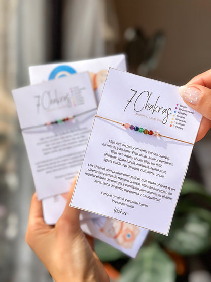 Amuleto espiritual 7 chakras 🌈