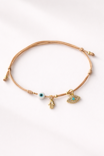 Amuleto Mano Hamsa & Ojo Protector